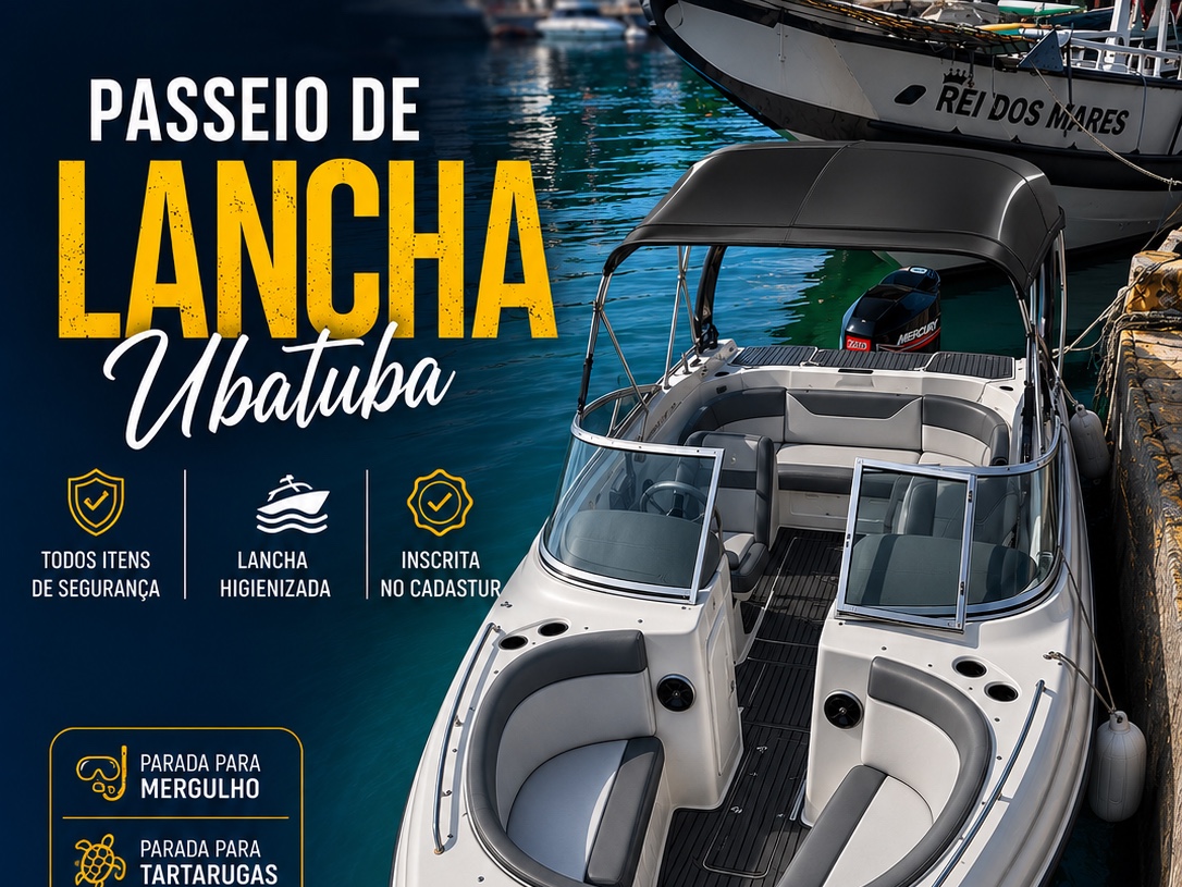 Passeio de lancha compartilhada em Saco da Ribeira 1
